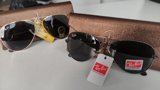 KIT GAFAS X2 RAYBAN + ESTUCHE PROMO